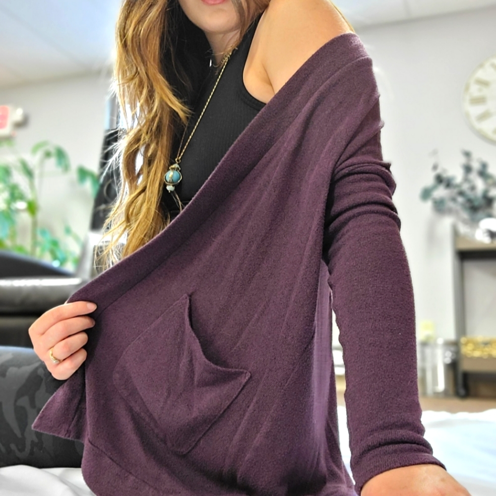 American Eagle Split Back Cardigan - image 1